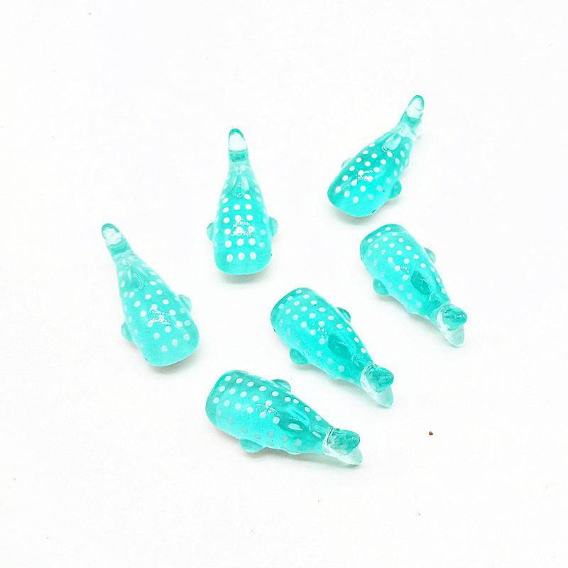 3pcs/set Spot Shark Fish Miniatura Dollhouse Garden Home Bonsai Decoration Mini Toy Miniature Pvc