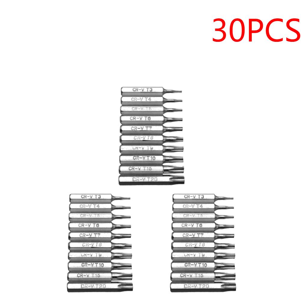 Набор бит для отвертки Torx CR-V 4 мм 50-10 шт. T3 T4 T5 T7 T8 T9 T10 T15 T20 Насадка для отвертки Инструмент для ремонта мобильных телефонов в виде цветка сливы