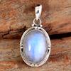 Серебряный кулон с лунным камнем, подвеска Рейки, серебряные украшения с подвесками, украшения ручной работы из стерлингового серебра 925 пробы, подарки для нее