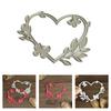 Heart Wreath Die Cut For Scrapbooking Card Making Photo Album Decorative Embossing Paper Die Carbon Steel Cutting Die