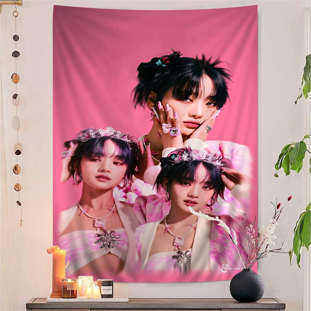 kpop GGidle Hanging Bohemian Tapestry Hanging Tarot Hippie Wall Rugs Dorm Japanese Tapestry