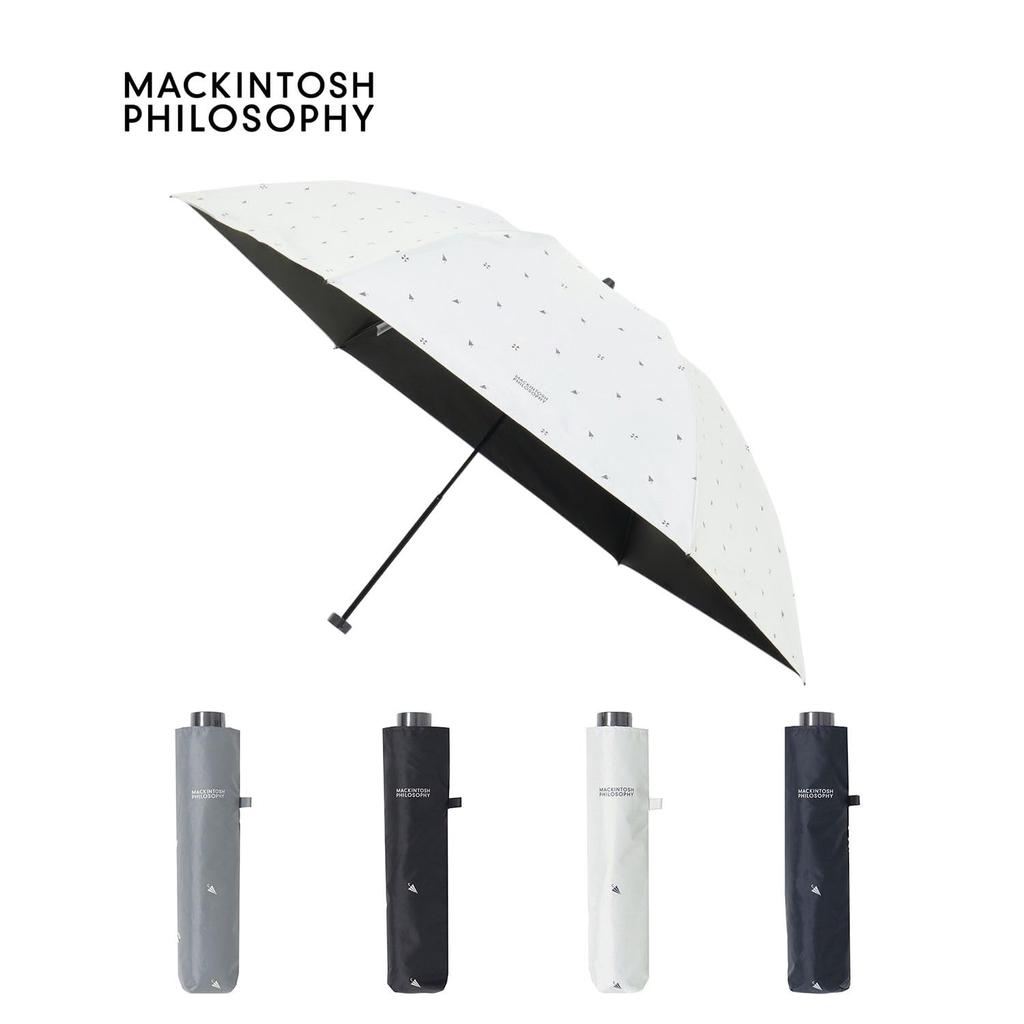 Moonbat Folding Sun and Light Heat [Mackintosh Philosophy] Parasol, Umbrella, Rain, Lightweight, 100% Blocking, Shielding, 22-431-12154-22, Off-White