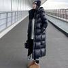 Winter Thick Warm Cotton Long Coat Women Jacket Hooded Fashion Padded Jacket Waterproof Winter Coat Female Long Outwear