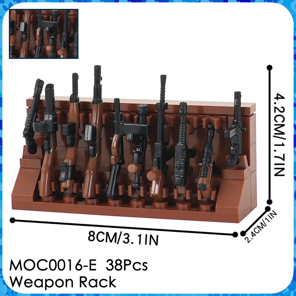 MOC WW2 Оружие Кирпичи Мотоцикл Гаубица Стойка для Оружия Военный Craft Совместимая Фигурка Строительные Блоки Игрушки Для Детей Взрослый Подарок