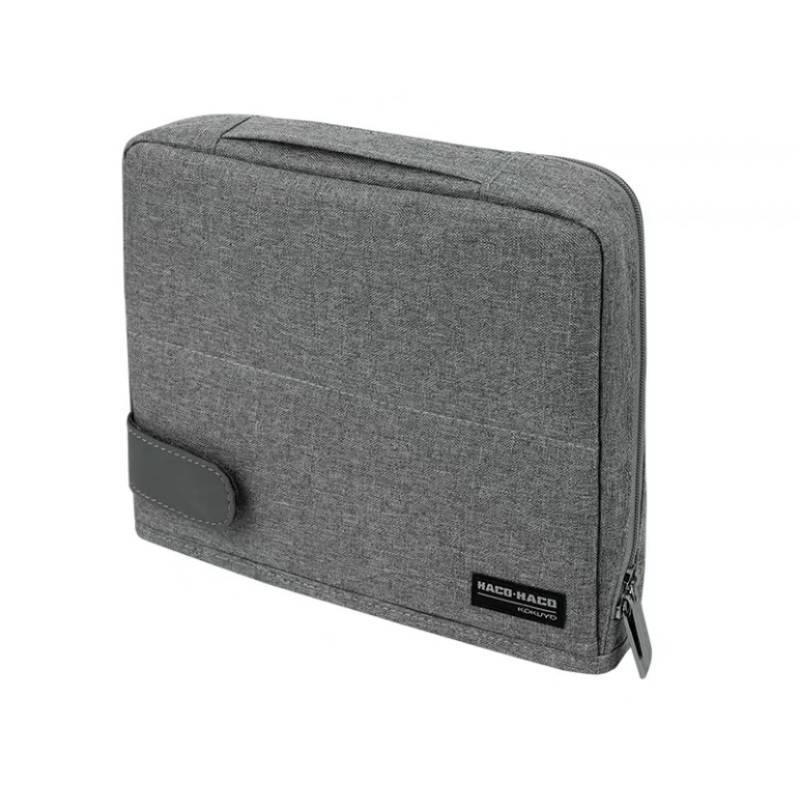 Kokuyo Multilayer Canvas Pencil Case With Large Capacity For Students And School Use