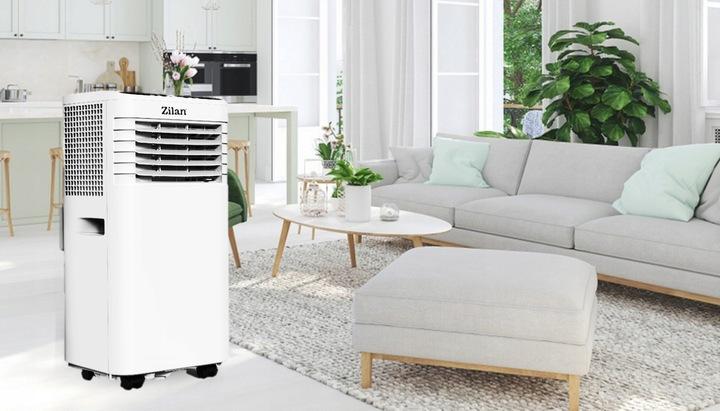 Klimatyzator Przenośny 4W1 Rękaw W-Lock 2,6Kw 9000Btu Pilot + Aplikacja