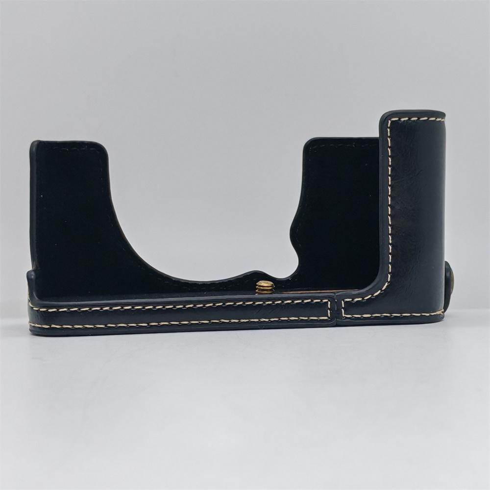 PU Leather Camera Half Case for Fujifilm XE4 Fuji X-E4 Bottom Battery Opening Cover