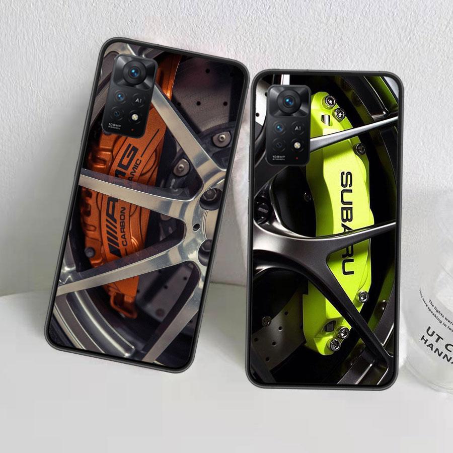 Чехол для телефона Caso Germany Sport Car Hub Guscio для Redmi Note 13 Pro 5G Plus 12 12C 10 10A 10C 9 9A 9C 9T 8 8A K60 K70 Pro Xiaomi