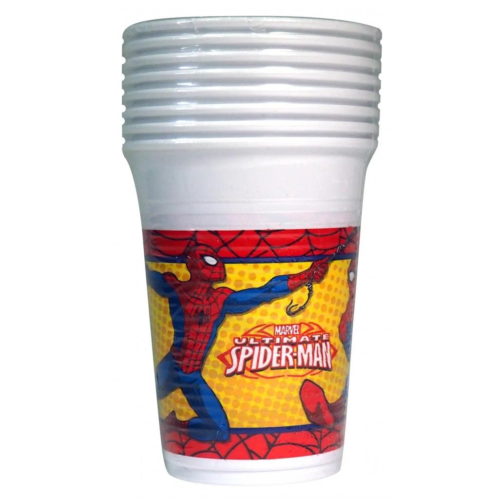 The Ultimate Spider-Man Plastic Party Cup (Pack of 8)