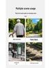 Multi-functional Anti-slip Folding Cane Stool for Elderly – Lightweight and Four-legged Chair for Outdoor Walking