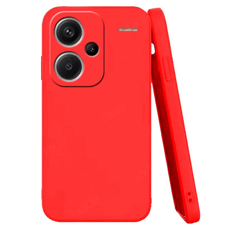 For Xiaomi Redmi Note 13 Pro Plus Case Cover Redmi Note 13 Pro Plus 5G Capas Liquid Silicone Soft Fundas Redmi Note 13 Pro Plus
