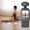 Нательная камера 1080P HD Маленькая вращающаяся на 360 градусов носимая портативная маленькая видеокамера Спорт Экшн Уличный видеорегистратор