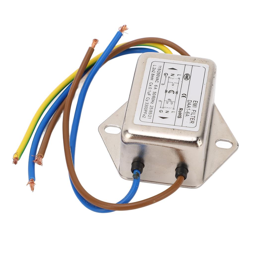 Фильтр сетевого напряжения Подавитель шумов Фильтрация помех Силовой EMI-фильтр для лазерного резака