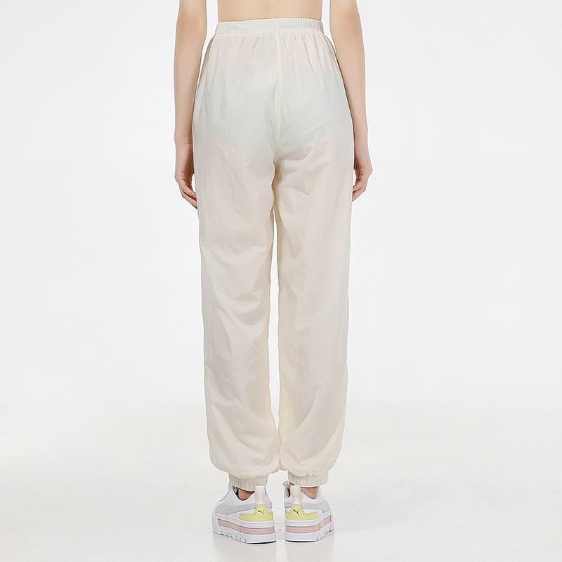 Puma Breathable Jogger Sweatpants with Pockets Women Bottoms Beige 533259-73
