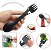 Многофункциональная ложка, вилка, открывалка для бутылок, портативный инструмент, походная посуда, многофункциональная банка, креативная портативная открывалка для бутылок