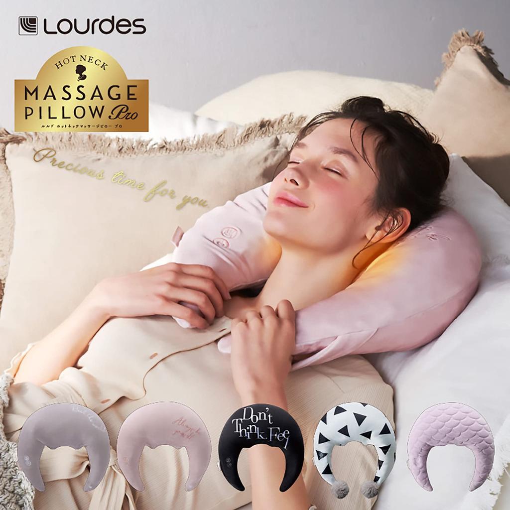 Подушка для массажа шеи ATEX Lourdes Hot Neck Professional Massage Grey AX-HXL391gr