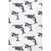 Crib Sheets for Boys Girl Orca Killer Whale Breathable Mini Crib Mattress Sheets Fitted,Toddler Baby Sheets for Crib Mattress 39 * 27 * 5In