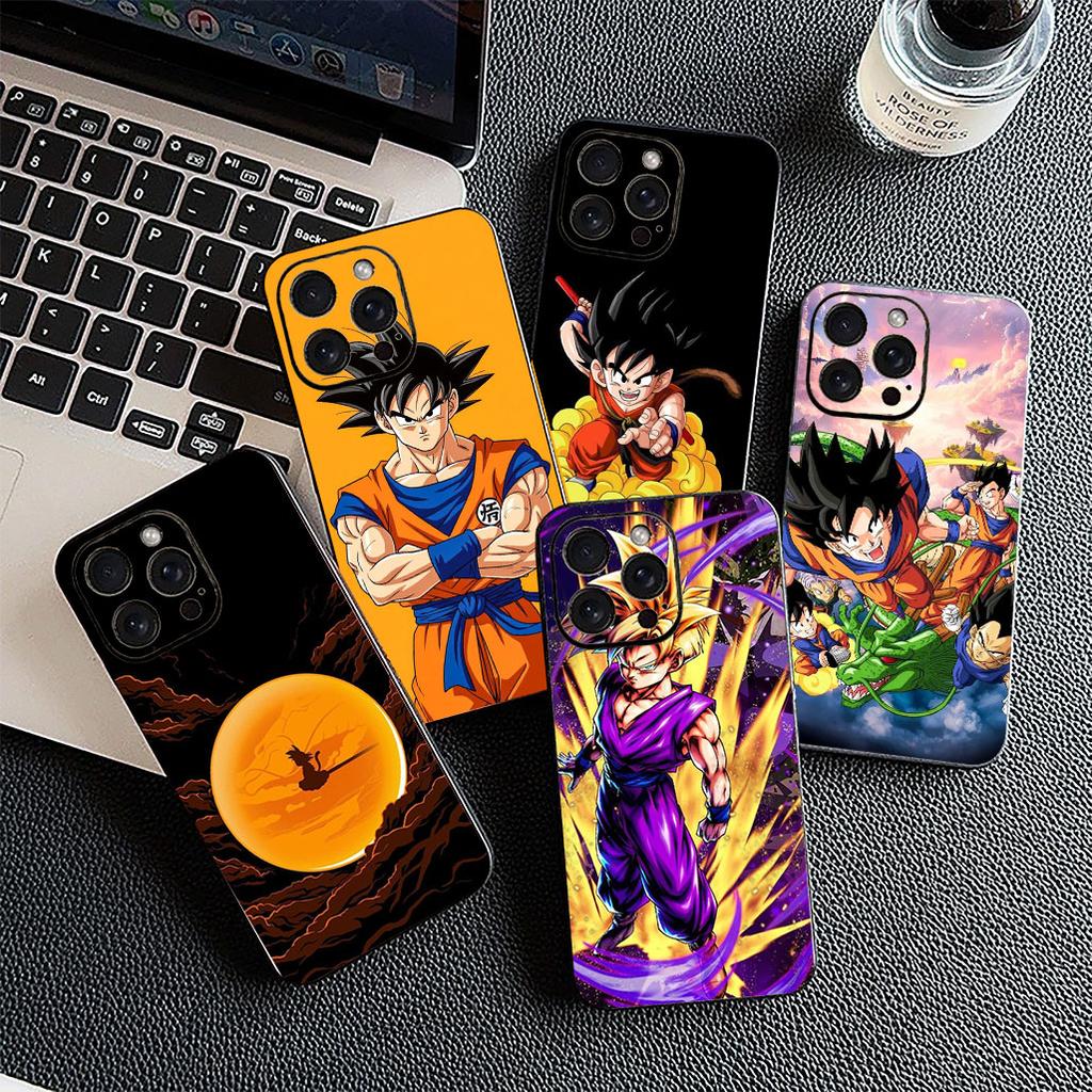 for Apple iPhone 17 Pro XS Max Air 6 7 8 Plus 5 + SE 2022 SE2 16E Phone Cover Case Son Gohan Dragons Gokus Balls DragonBalls