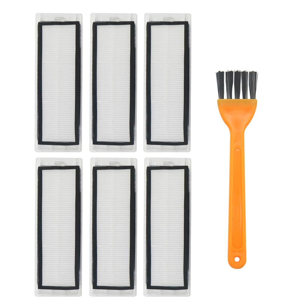 HEPA-фильтр + боковая щетка + основная щетка для робота-пылесоса Xiaomi MI 2 Roborock S50 S51, запчасти для пылесоса, аксессуары