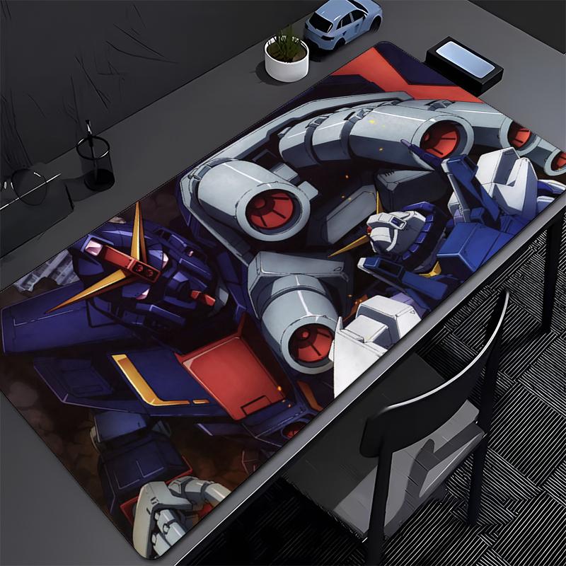 Mechanical Warrior Gundam Mk II Mousepad Large Gaming Keyboard Gamer Mouse Pad on The Table Desk Mat coaster PC Anime Mouse Mats