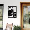 Motorcycle Metal Sign Motorbike Wall Art Bike Wall Decor for Indoor Spaces, Stylish Motor Cross Sign, Perfect Motorcycle Decor