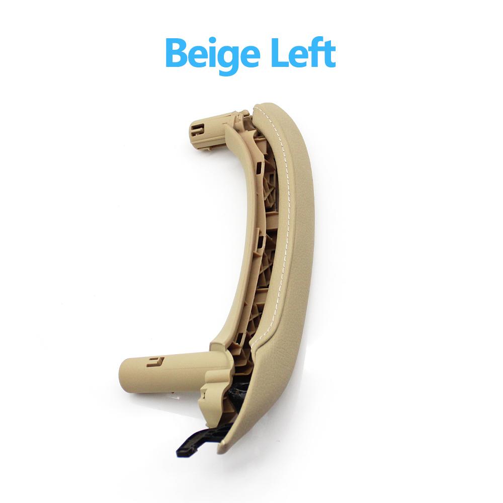 Кожаный чехол для внутренней пассажирской двери с левым рулем и правым рулем, кожаный чехол с внутренней ручкой в ​​сборе для BMW X3 X4 F25 F26