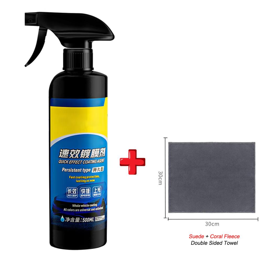 500 мл автомобильное керамическое нанопокрытие жидкий воск для полировки краски водонепроницаемый слой спрей для быстрого удаления пятен для Kia BMW Toyota