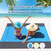1pc Extra Large Waterproof Beach Blanket Durable Sand-Free & Quick-Drying for Outdoor Adventures - Perfect for Travel Camping