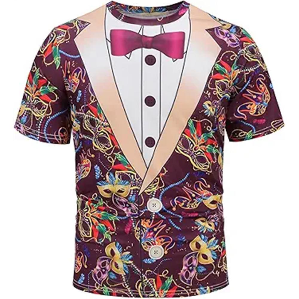 Футболки с 3D-принтом 'Ласточкин хвост' для детей, летние футболки для мальчиков с коротким рукавом, топ, одежда для праздничной вечеринки, косплея, футболка для девочек