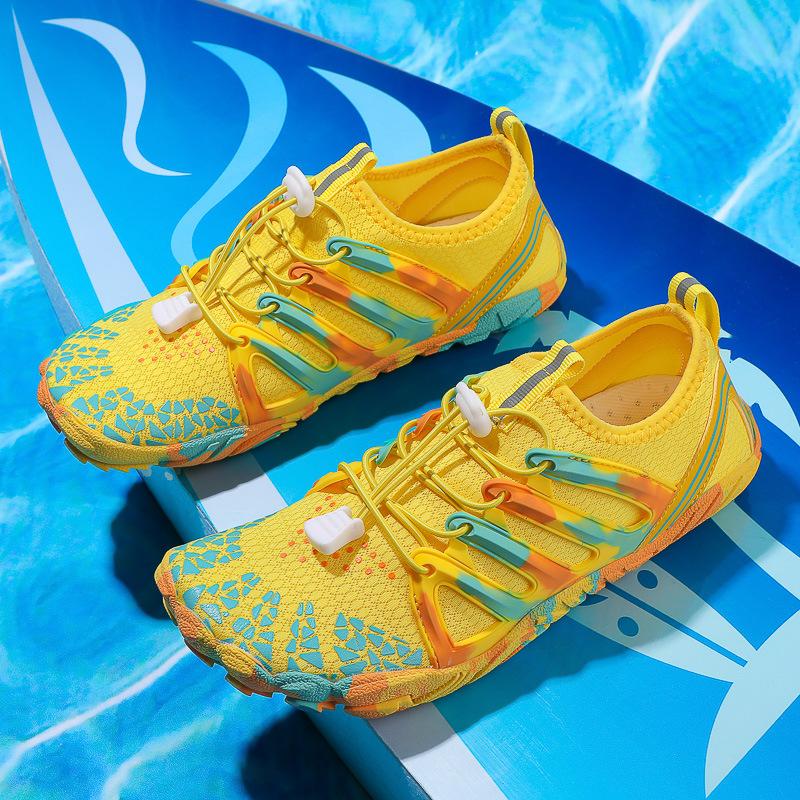 Outdoor Beach Shoes Creek Shoes Swimming Sea Shoes Men's and Women's Wading Shoes Quick-drying Five-finger Shoes Mountaineering Rafting Shoes