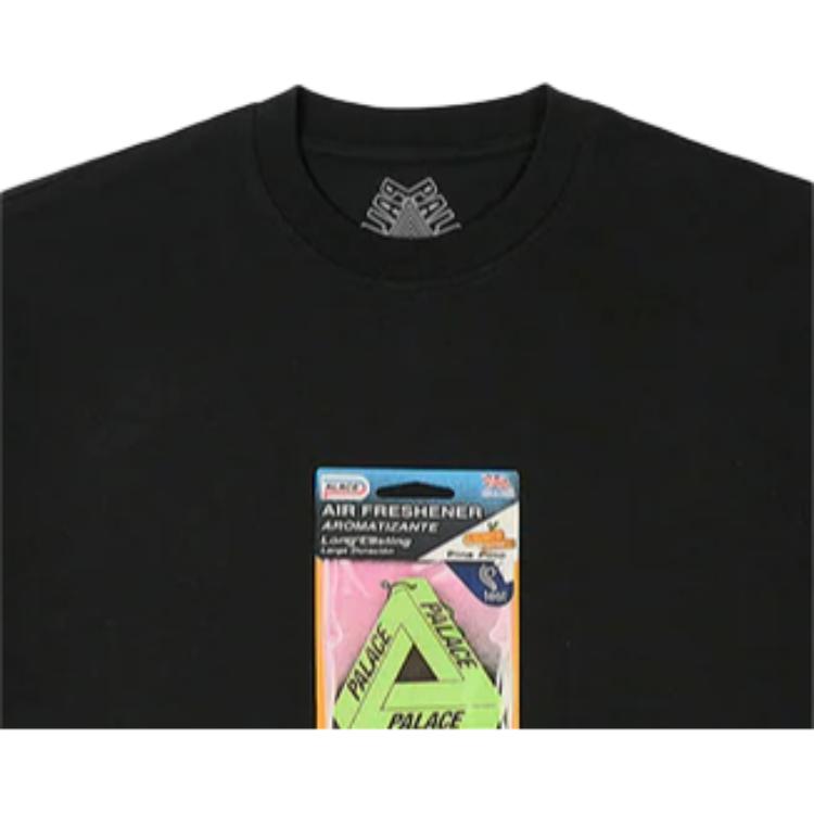 Palace Футболка Fresh Air черная унисекс-топы P26TS070