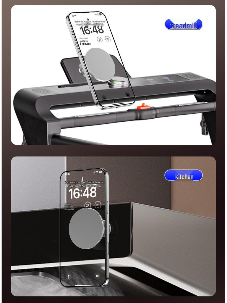 Magsafe Dual-Sided Magnetic Phone Holder for Gym & Golf Cart