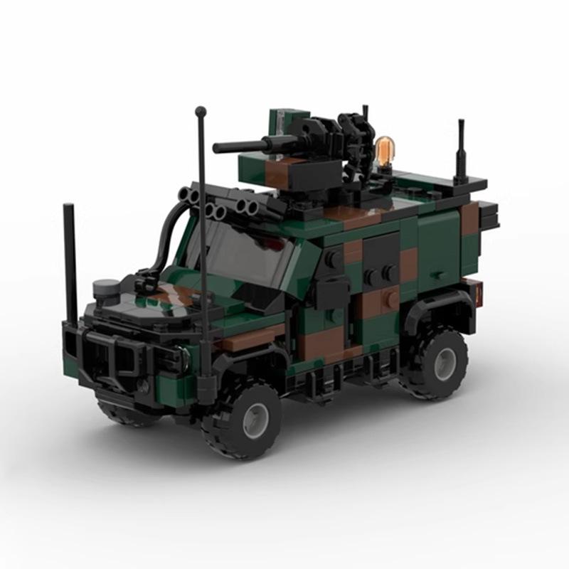 Вторая мировая война Военный легкий многоцелевой автомобиль 2 4x4 Итальянская армия Технологии транспортных средств Бронированный автомобиль Строительные блоки Игрушки Модели автомобилей Наборы Кирпичи Дети Взрослые Подарки
