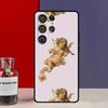 Чехол Funda с ангелами эпохи Возрождения в небе для Samsung Galaxy S25 Ultra S9 S10 S20 S21 S22 Plus S23 Ultra S24 FE