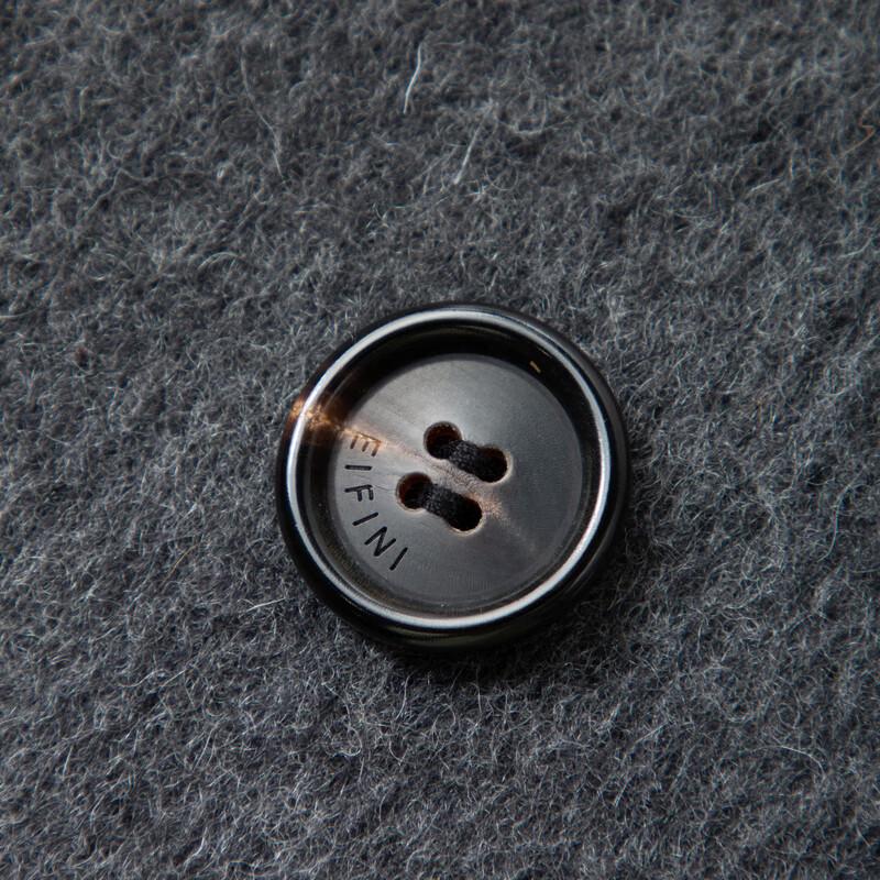 eifini Women's Mid-length Elegant Wool Blend Coat