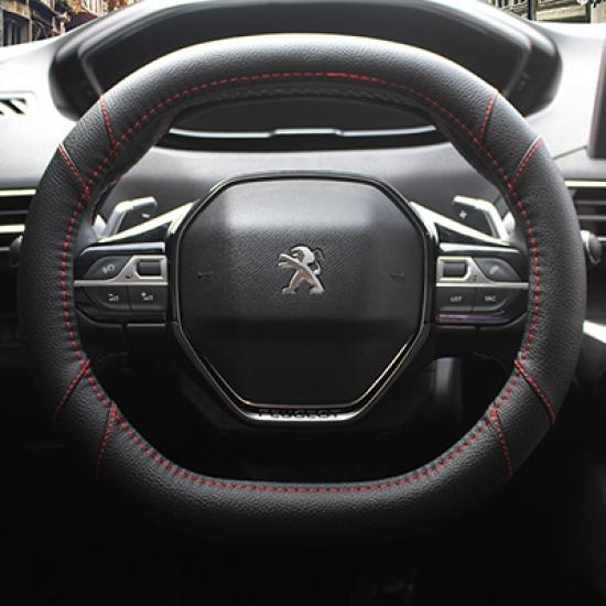 Чехол на руль автомобиля из микрофибры, кожа, индивидуальный заказ для peugeot 4008 peugeot 5008, 5 цветов, высокая