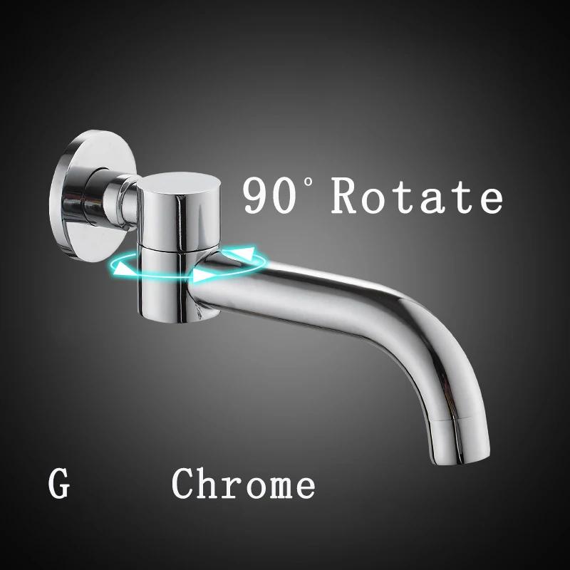 Matte Black Or Chrome Solid Bass Outlet Wall Mounted Shower Spout Bath Tub Shower Mixer Faucet Spout Filler 180 degreeFolding