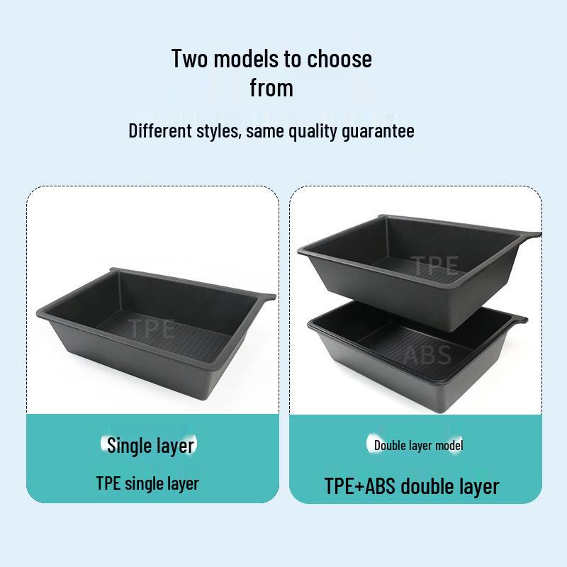 2023 Model X Under-Seat Storage Box Organizer