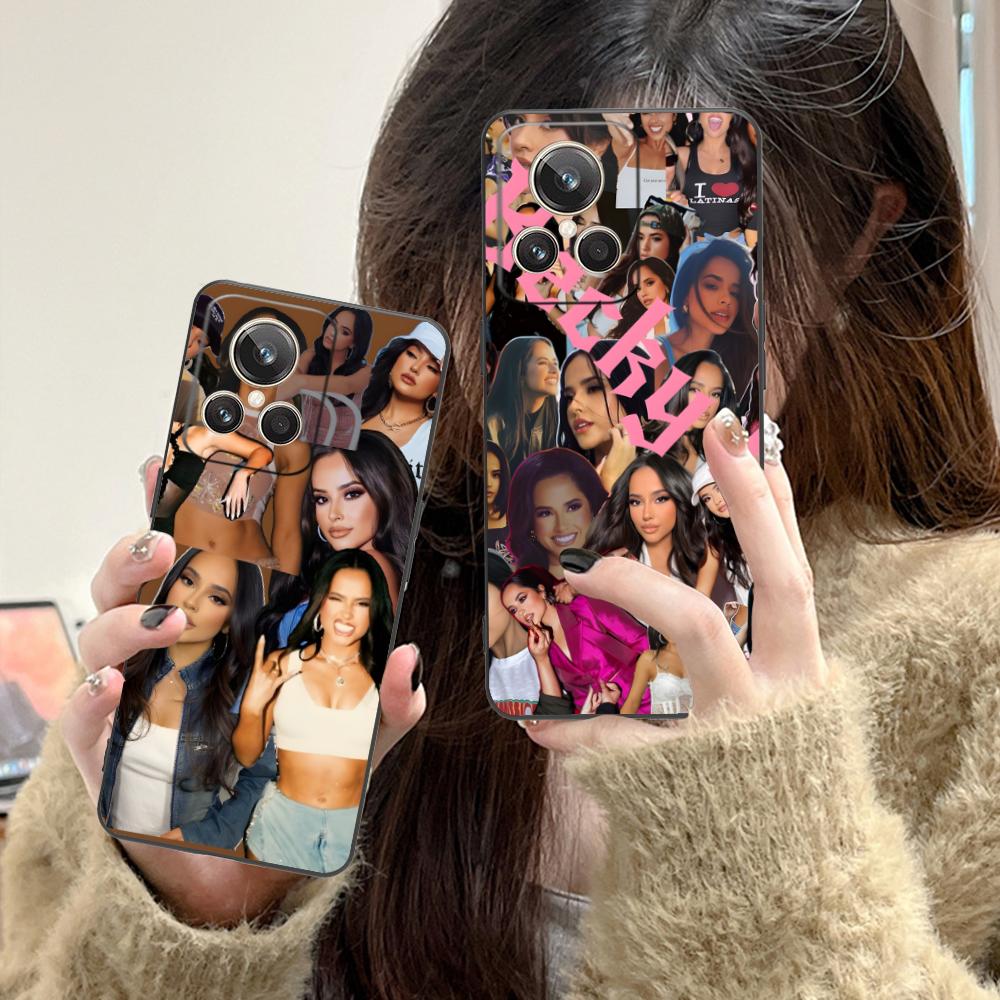 Модный матовый чехол из ТПУ Becky G для мобильного телефона Realme GT 8 Neo Pro C75 73 71 C67 65 C55 53 C35 31 C20 15 Цветная крышка