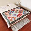 Bohemian Cotton Jacquard Throw Blanket and Bed Runner for Home or Hotel.