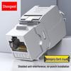 Shengwei Cat6A 10G Экранированный без инструмента RJ45 Keystone Jack