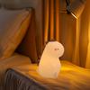 Ночной светильник с сенсорным управлением, регулируемая яркость, мягкое свечение, очаровательная настольная лампа в форме мультфильма