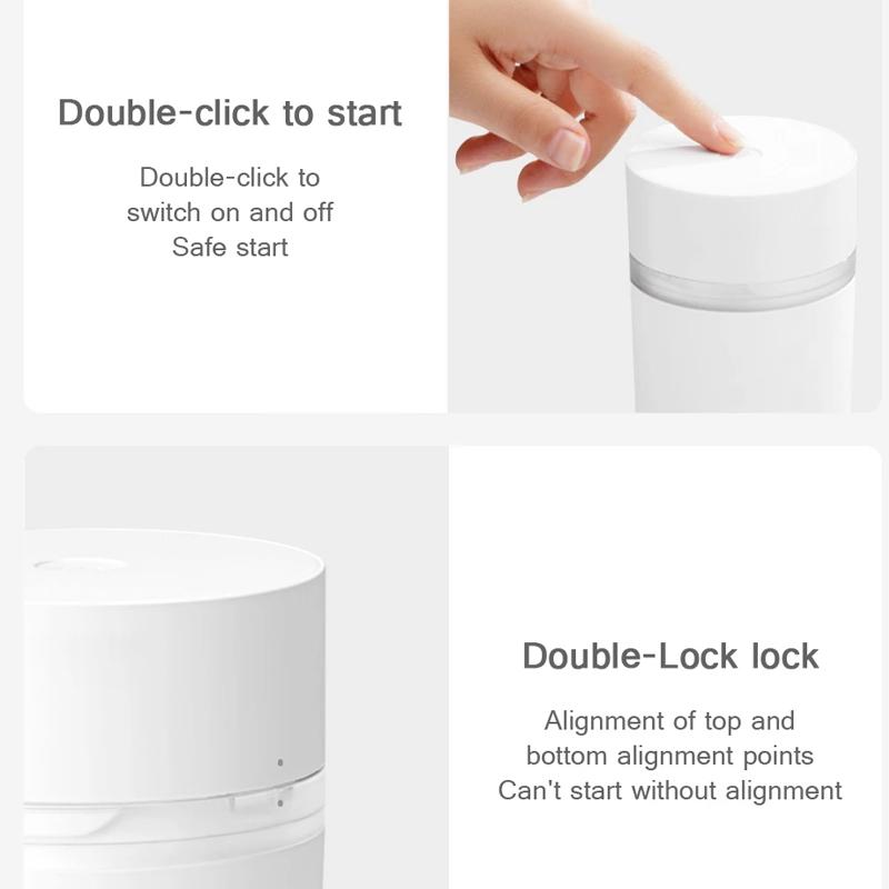 Мини блендер для фруктов Xiaomi Mijia 300 мл.