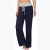 Women Wide Leg Pants Casual Stretch Yoga Pant   Pants Splicing Pants