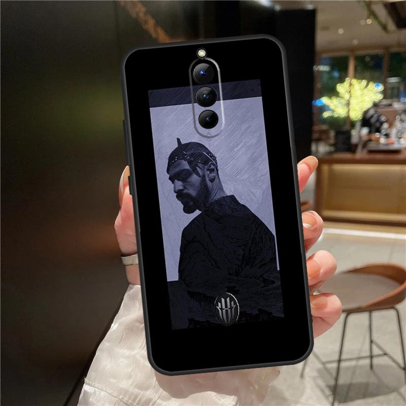 Hajime MiyaGi Andy Panda Phone Case For ZTE Nubia Red Magic 9 Pro Plus 6 7 8 Pro 6S 7S 8S Pro Plus 5G 5S 6R Cover