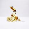 Zodiac Figurine Snake Glass Snake Figurine Year of the Snake Crystal New Year Figurine Snake Zodiac Glass Craft Mini Snake God Snake Figurine 2025
