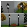 DIY Ornaments Party 1:100 Scale Lights Model Outdoor Decorative Garden Street Lamp Landscape Lights