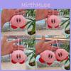 Adorable Cartoon Kirby Keychain Plush Doll Cute Animal Bag Charm Decor 10cm Soft Toy