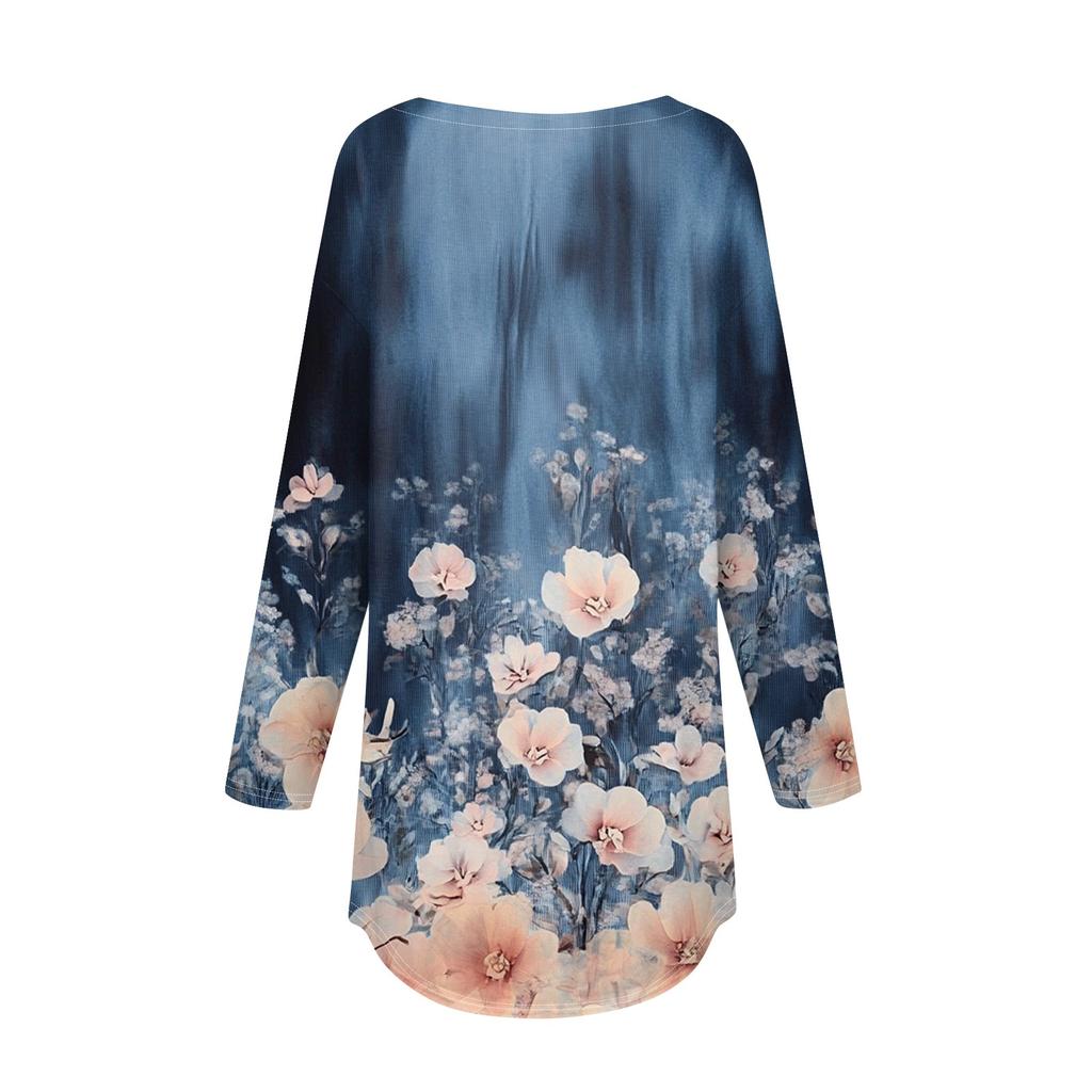 Футболки для женщин, осенние повседневные рубашки с длинным рукавом, толстовка, винтажный топ с графическим принтом, пуловер