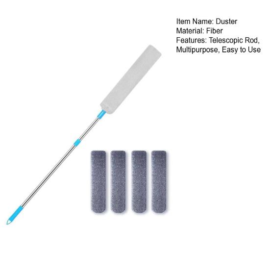 Телескопическая штанга для пыли Yousheng Dust Duster, легкая конструкция, простота хранения, пылевая палочка, щетка для пыли, многоцелевой инструмент для уборки